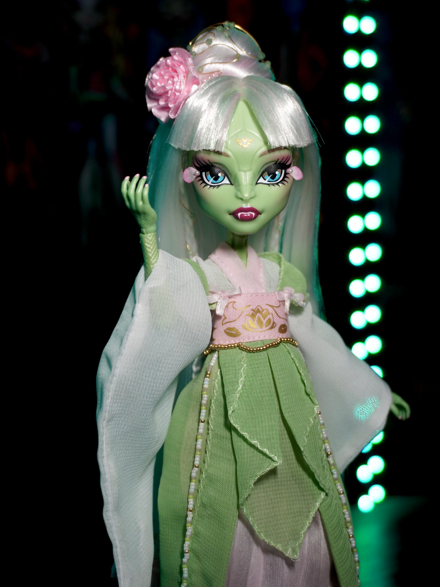 1. OOAK Fang Shé Lunar New Year Doll