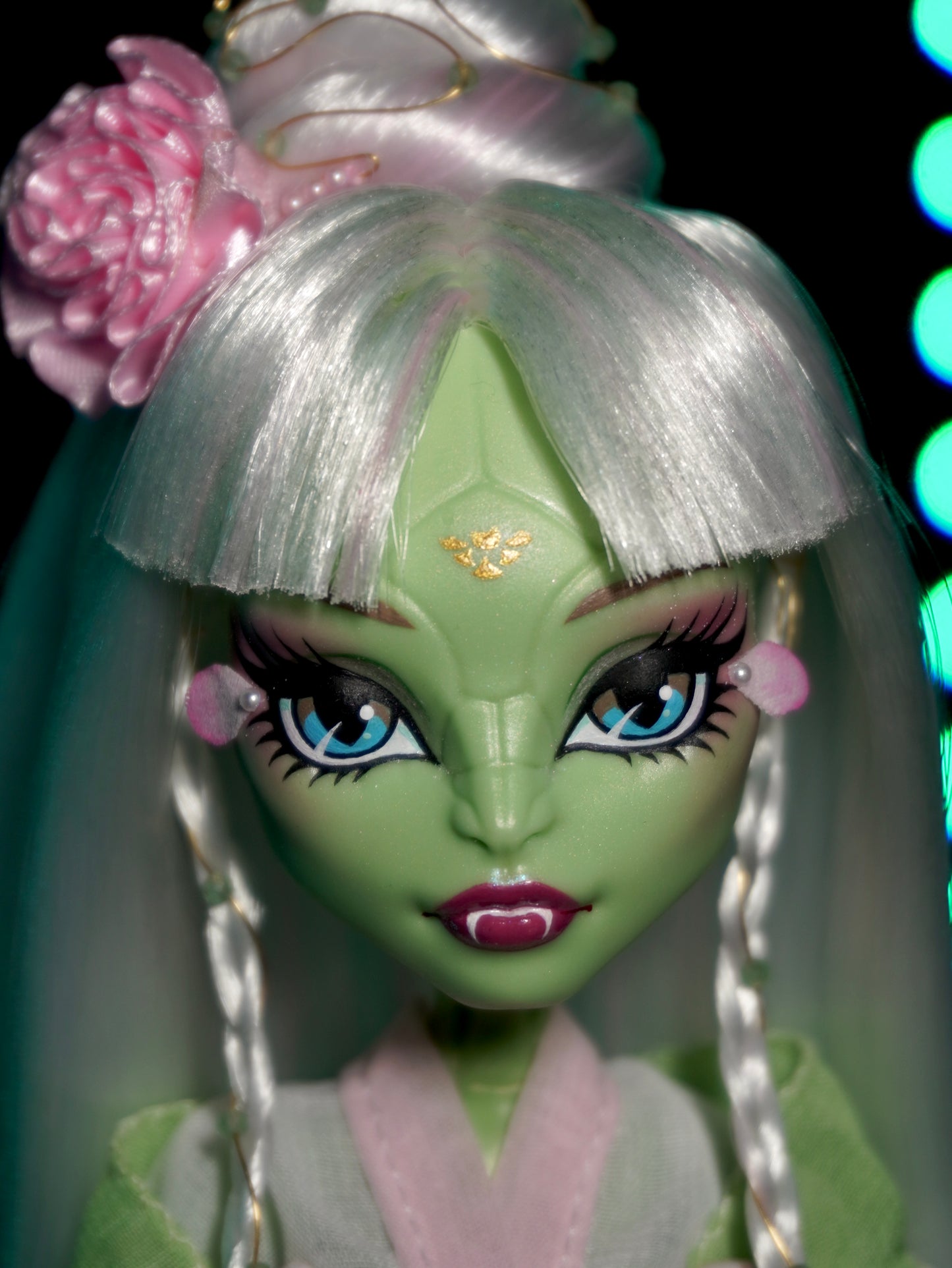 1. OOAK Fang Shé Lunar New Year Doll