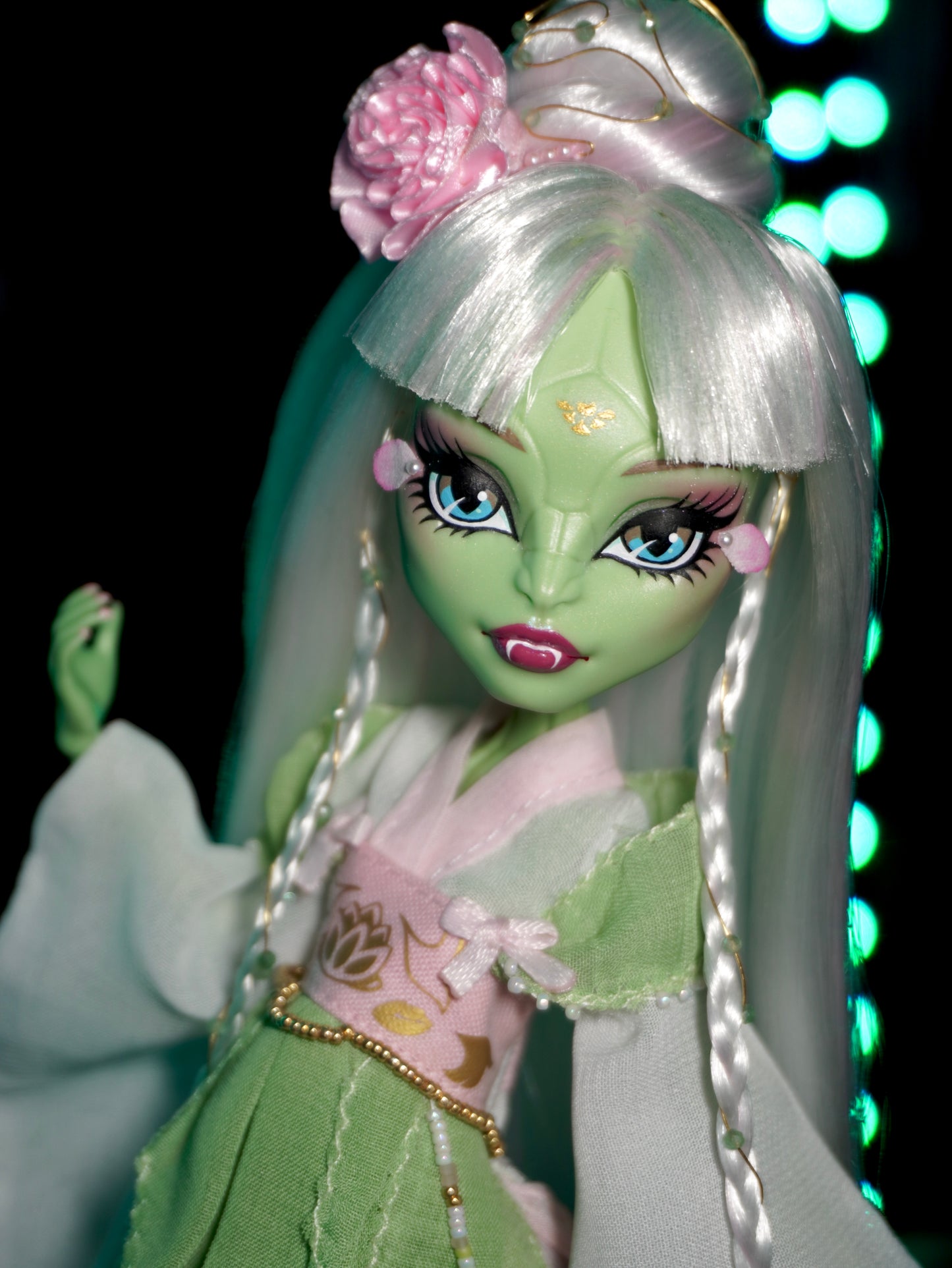 1. OOAK Fang Shé Lunar New Year Doll
