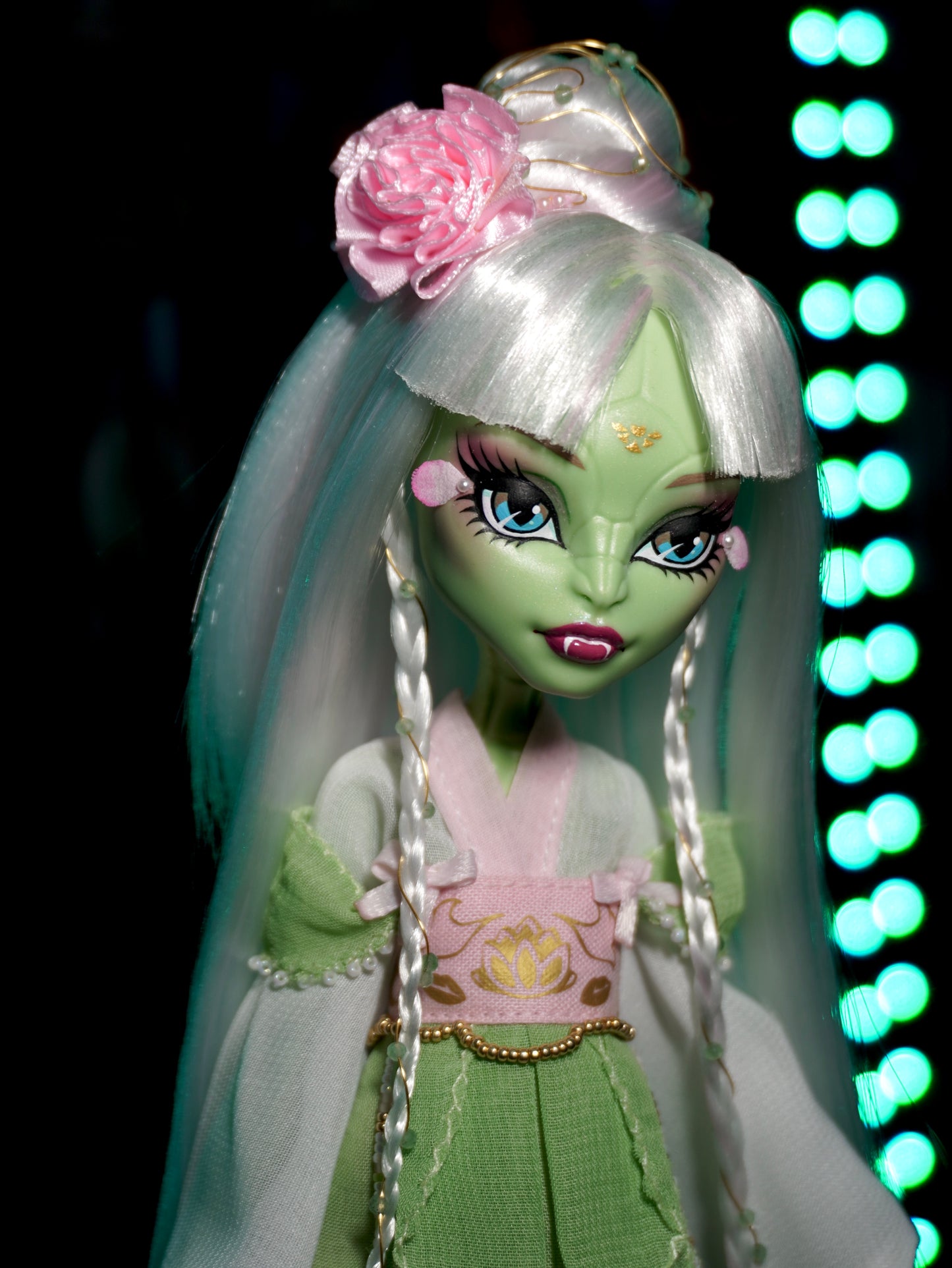 1. OOAK Fang Shé Lunar New Year Doll