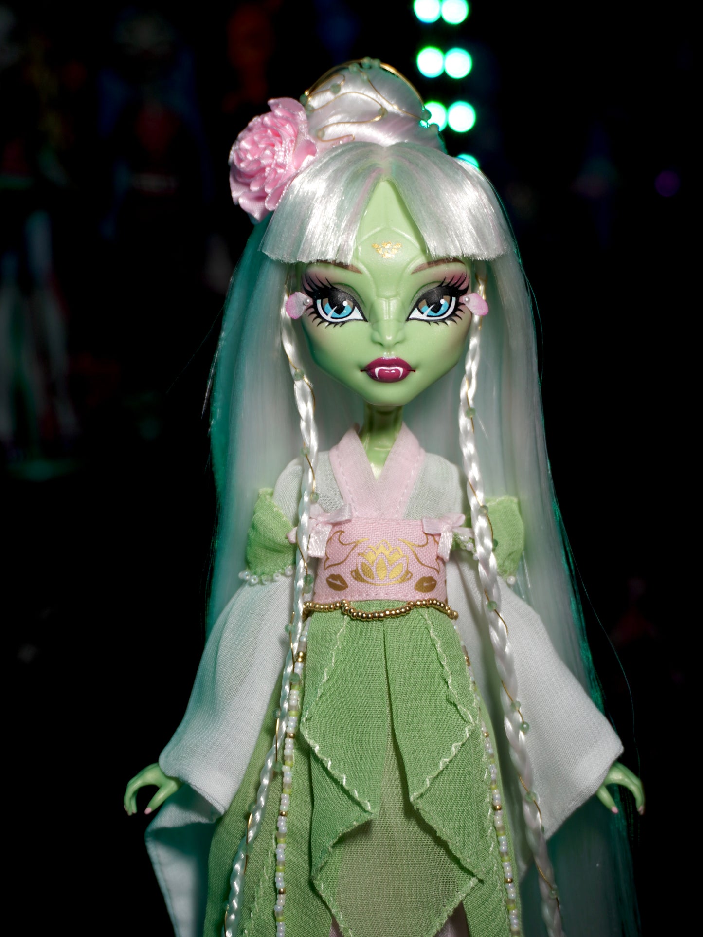 1. OOAK Fang Shé Lunar New Year Doll