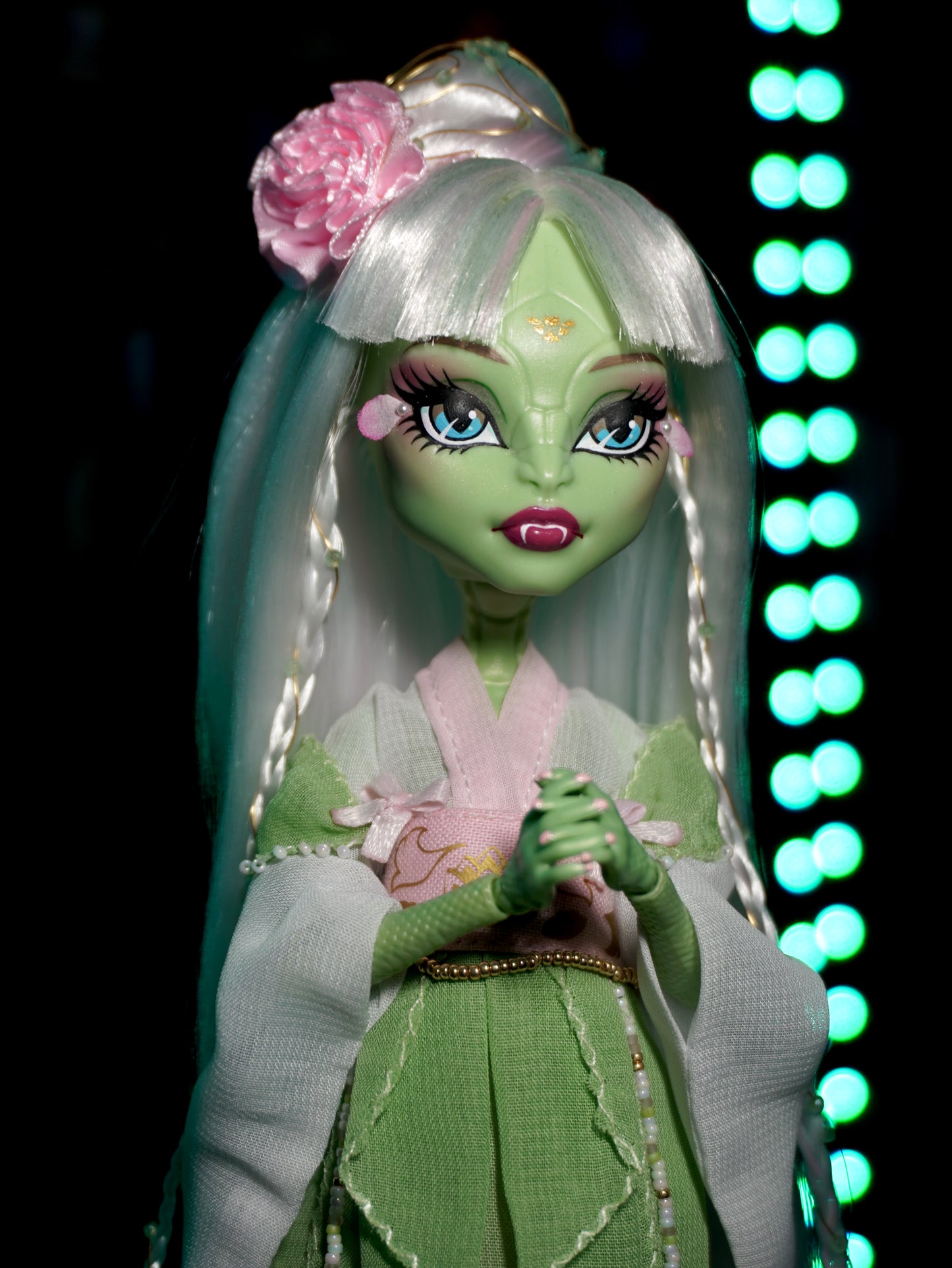 1. OOAK Fang Shé Lunar New Year Doll
