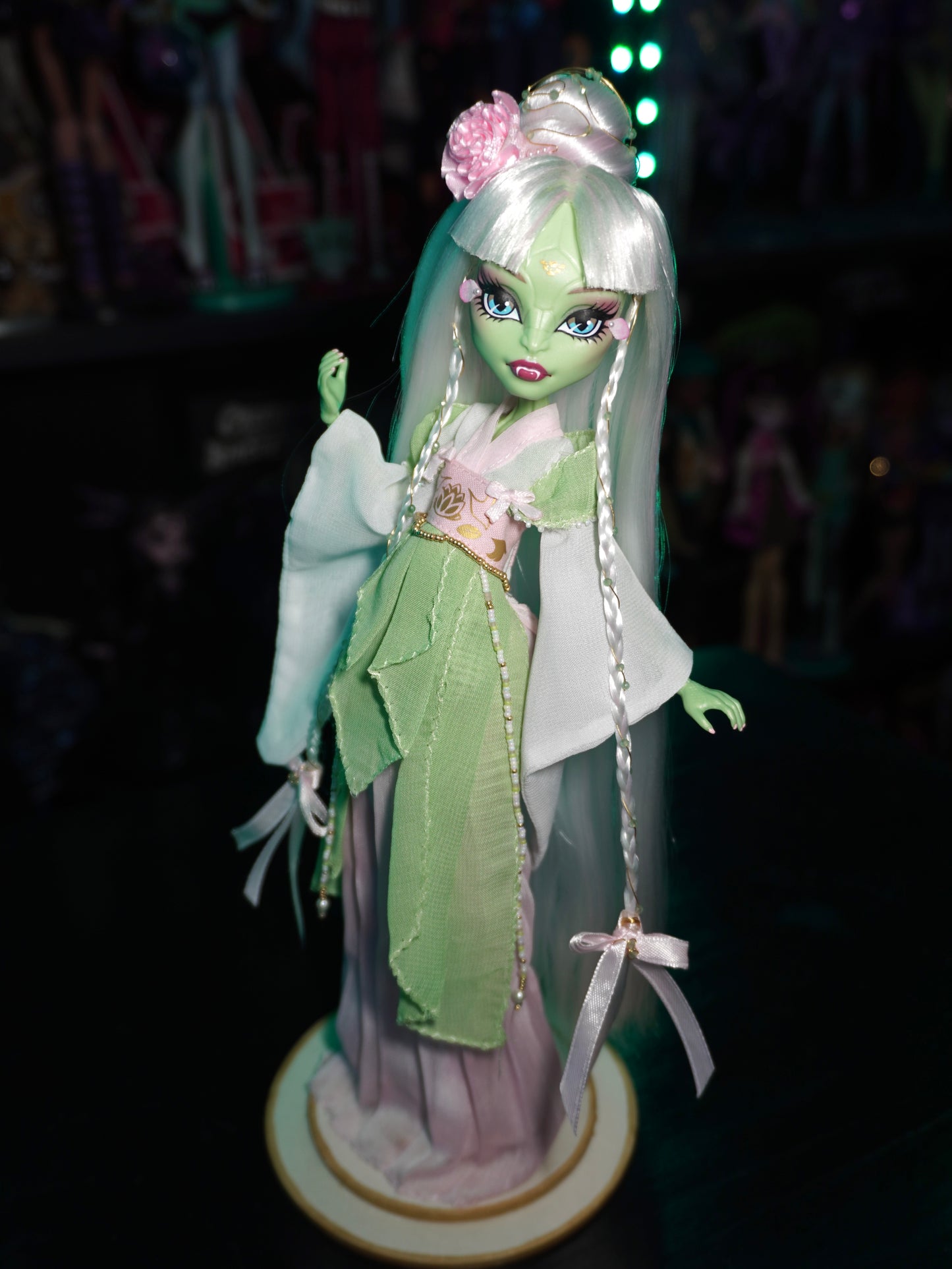 1. OOAK Fang Shé Lunar New Year Doll