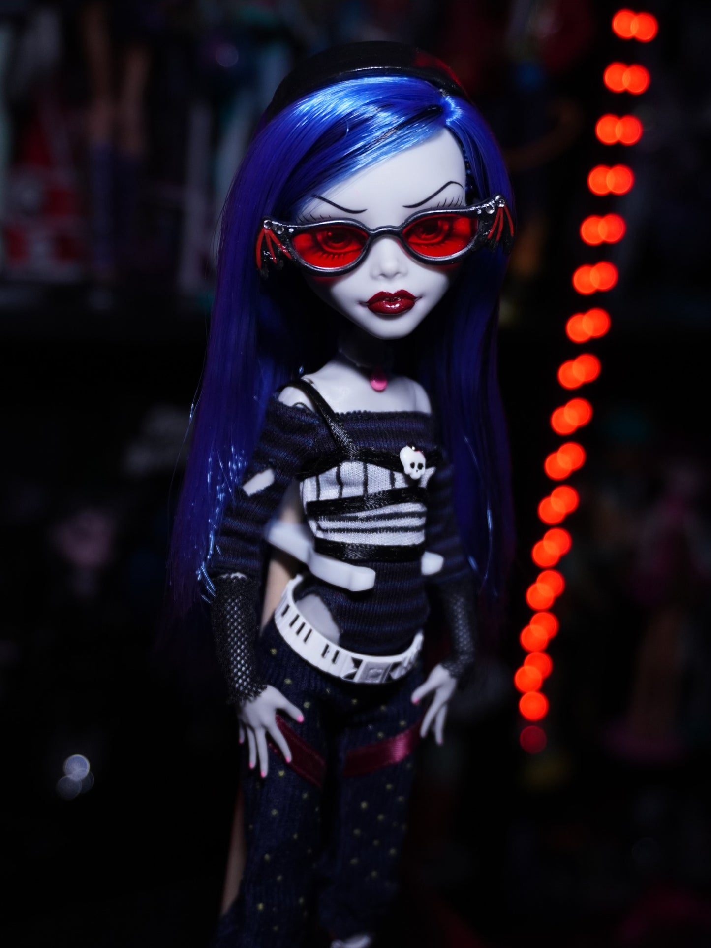 OOAK Custom Shadow Ghoulia Doll
