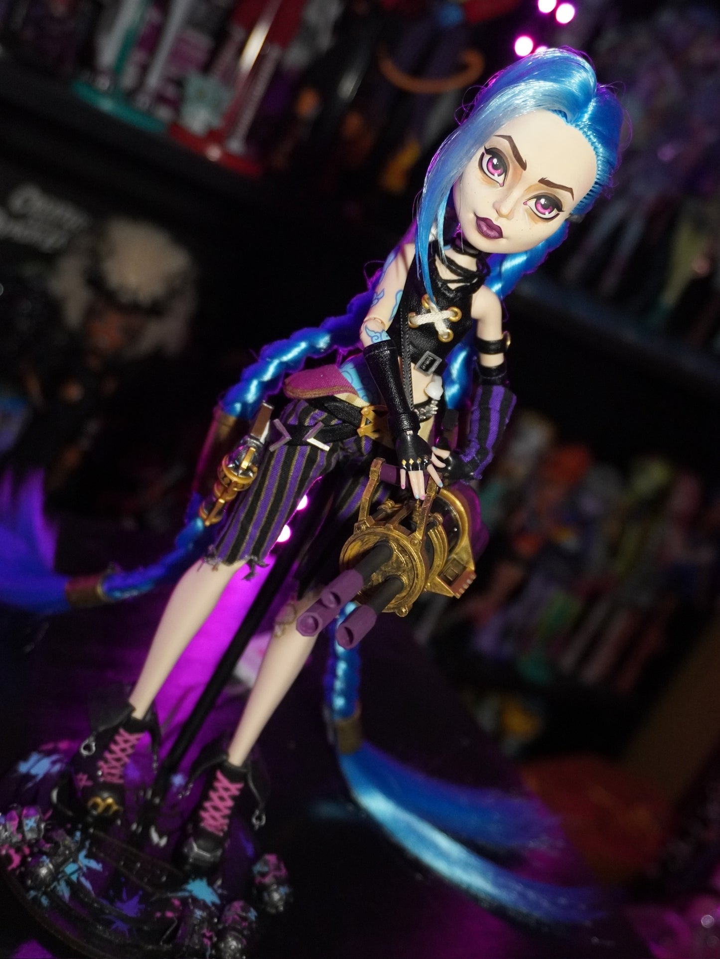 OOAK Custom Jinx Doll
