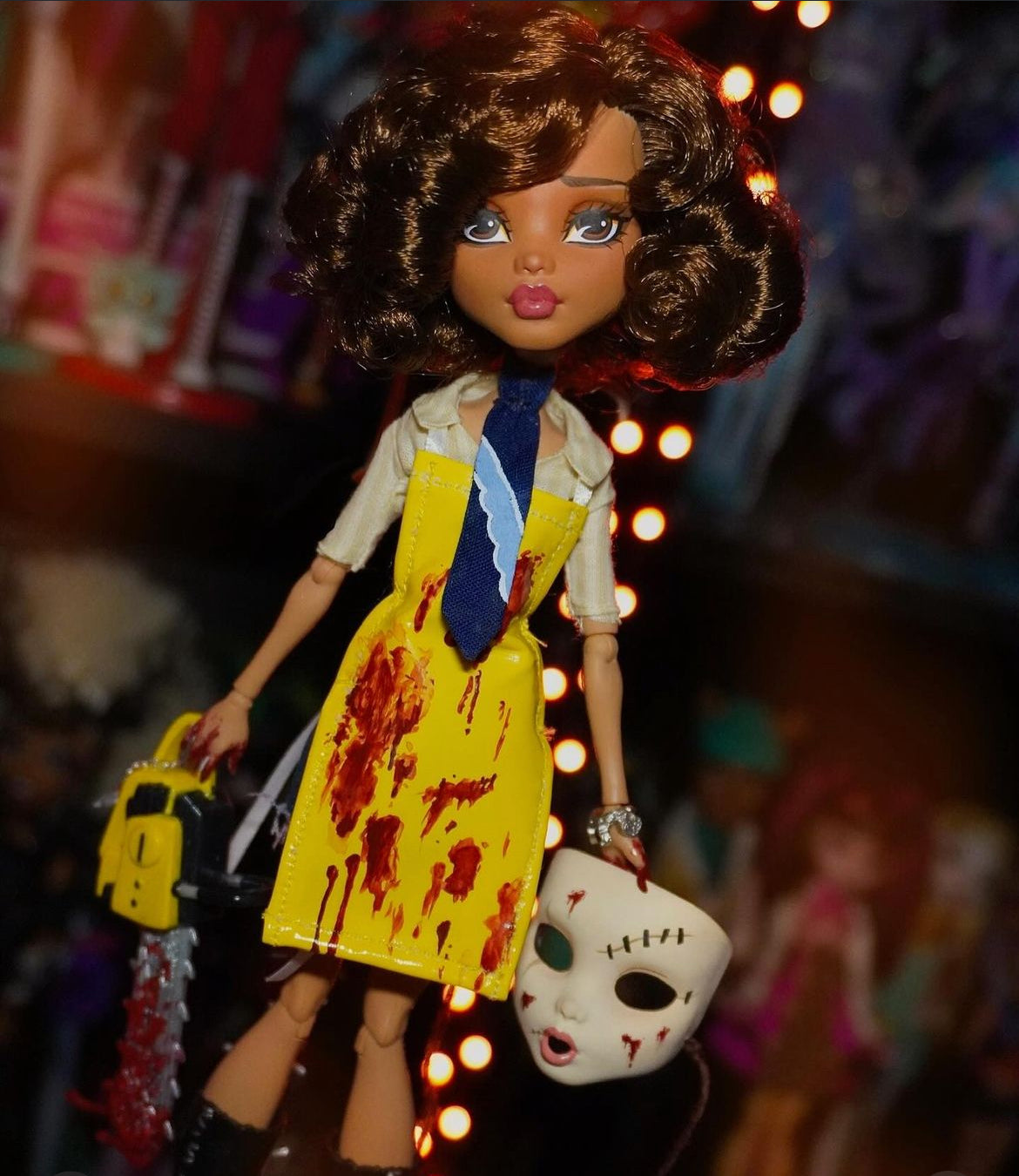 OOAK Leatherface Custom Doll