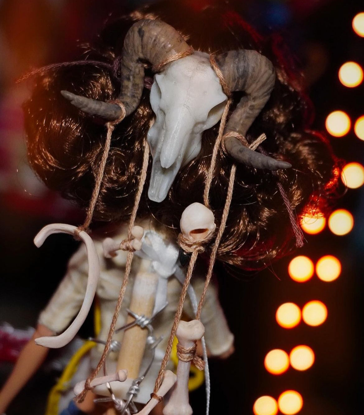 OOAK Leatherface Custom Doll