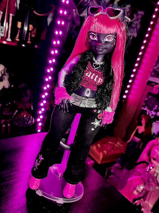 OOAK Custom Catty Mcbling Doll