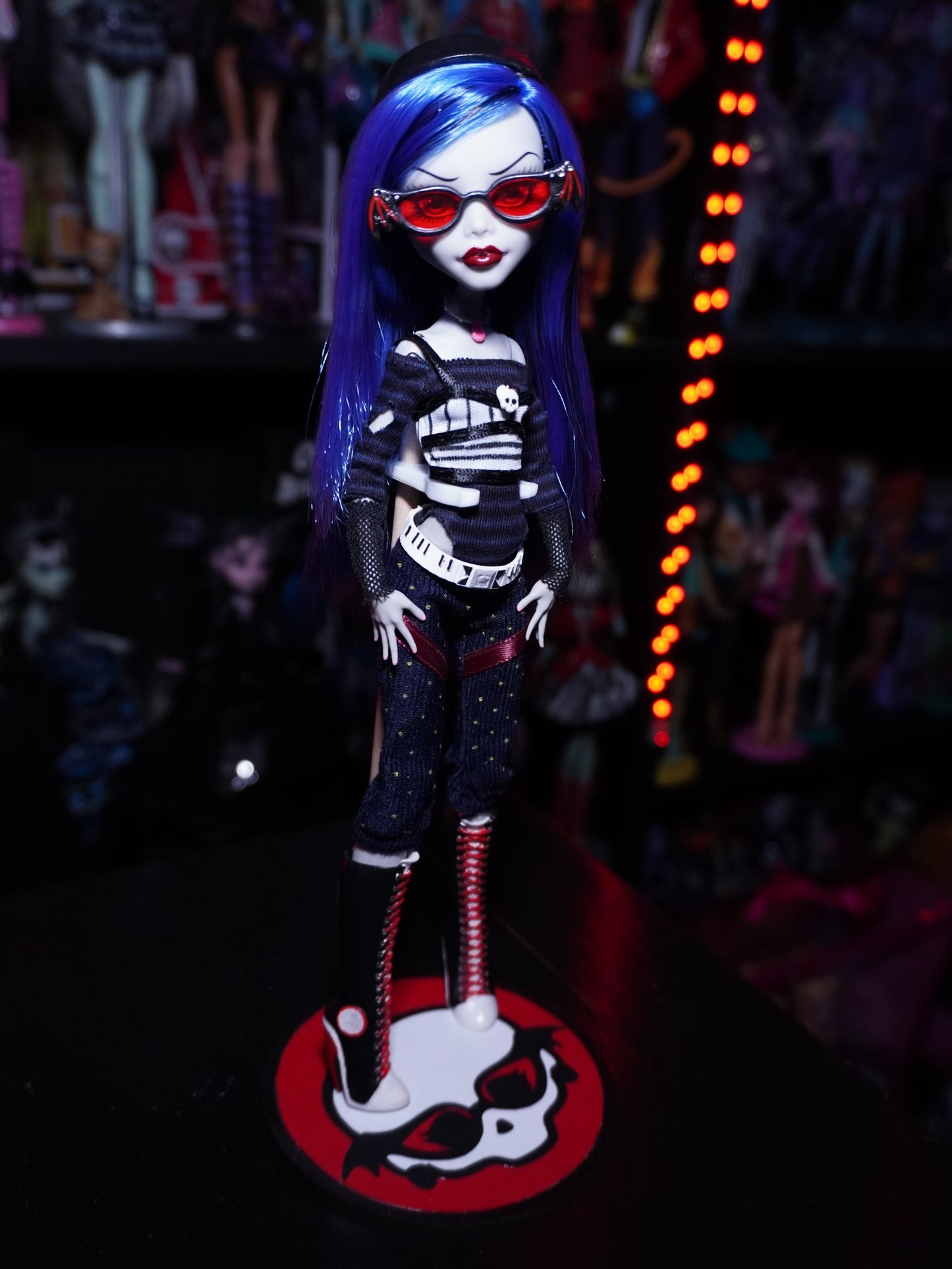 OOAK Custom Shadow Ghoulia Doll