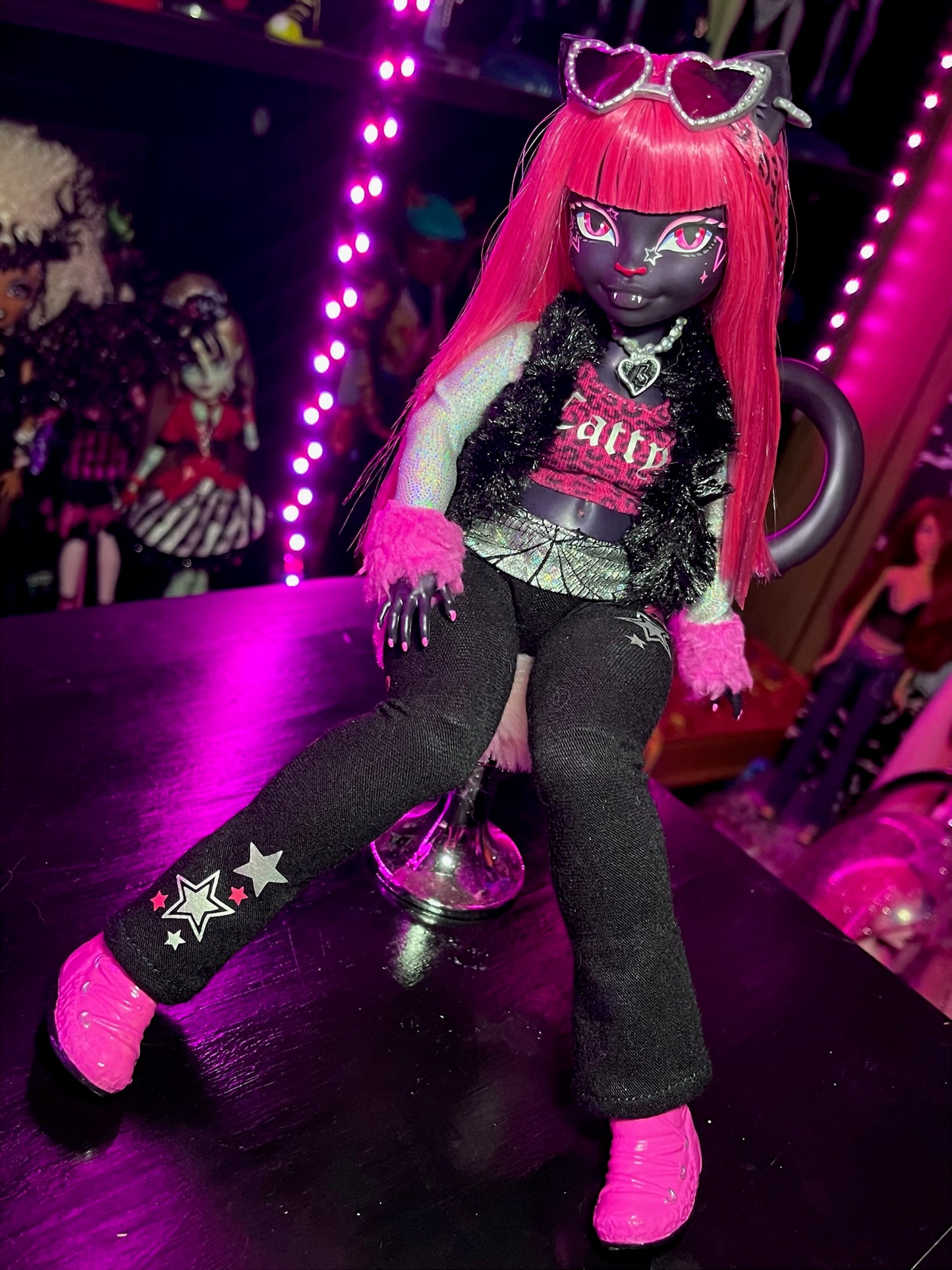 OOAK Custom Catty Mcbling Doll