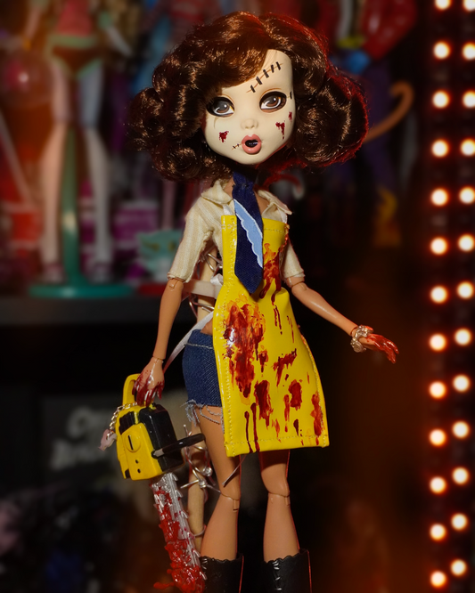 OOAK Leatherface Custom Doll