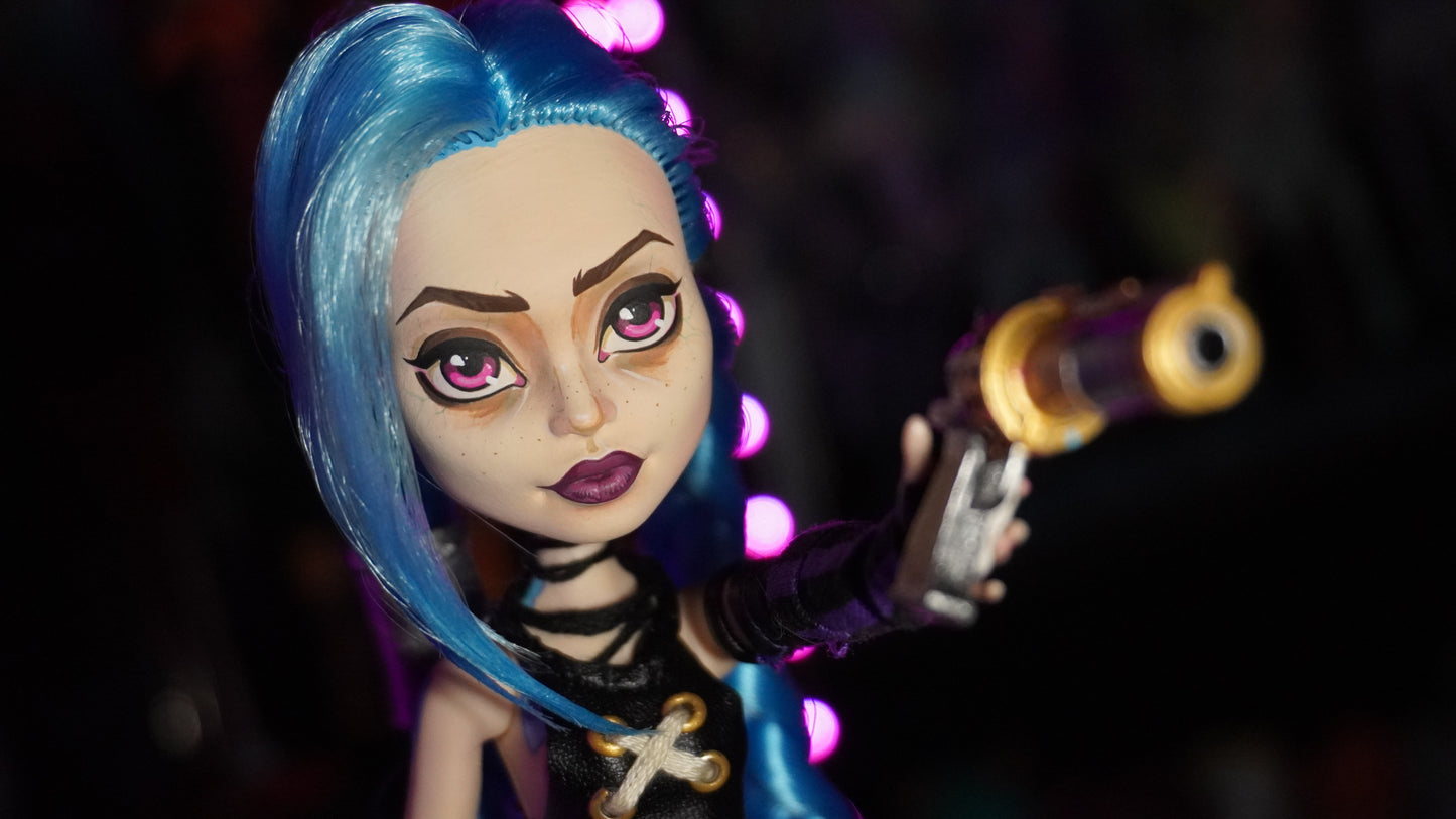 OOAK Custom Jinx Doll