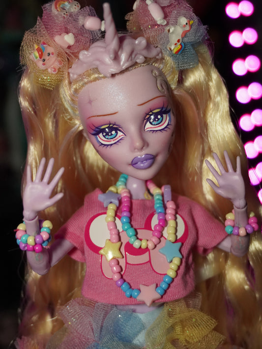 Lady Rainicorn Decora Kei Custom Doll