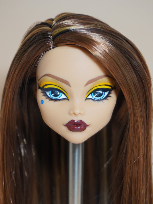 OOAK Cleo Doll Head