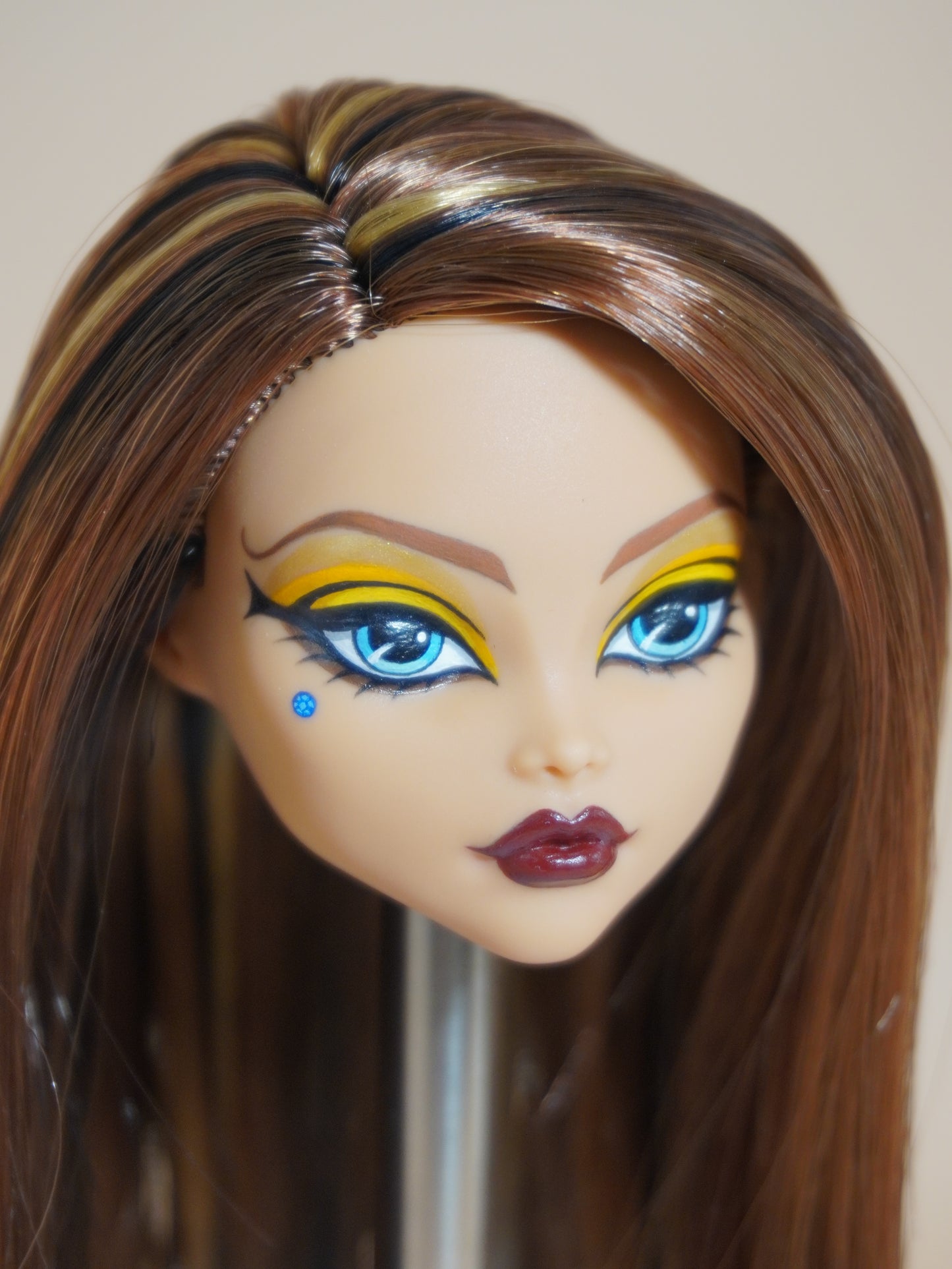OOAK Cleo Doll Head