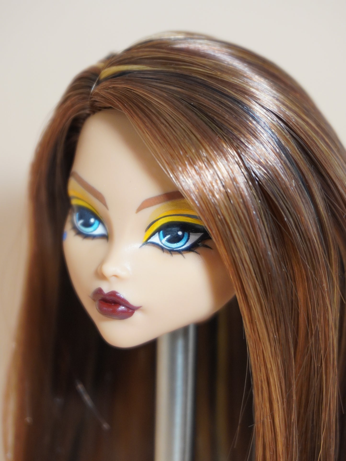 OOAK Cleo Doll Head